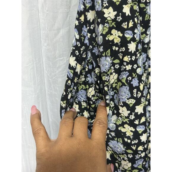 Free People Molly Jo Cottagecore Floral Midi Prairie Babydoll Boho Festival XS - Picture 9 of 14